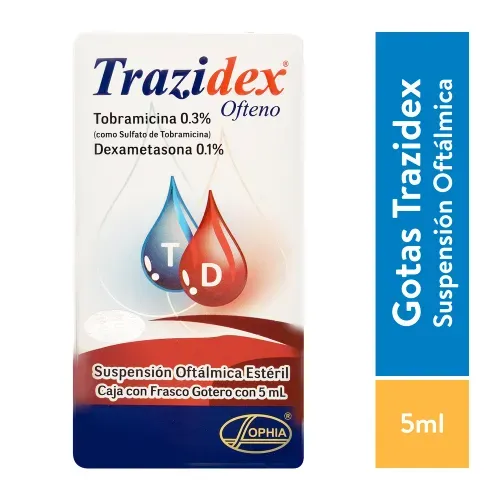 Trazidex 5Ml Gts X Caja