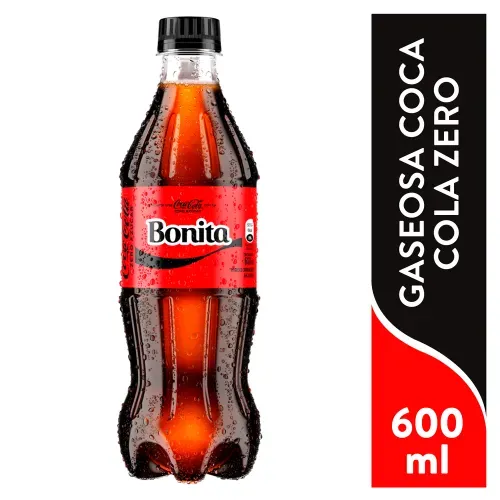 Gaseosa Coca-Cola Sin Azúcar - 600ml