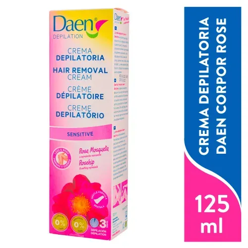 Crema Daen Depiladora Corporal Rose 125ml