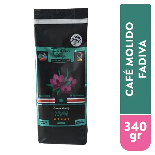 Café de Especialidad Fadiva Tarrazú Molido Lavado - 340 g
