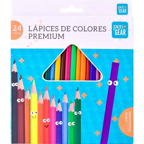 Pen Gear Lapices De Color 24Pz