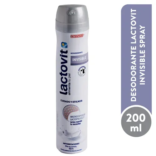 Lactovit Desodorante Invisible En Spray 200Ml