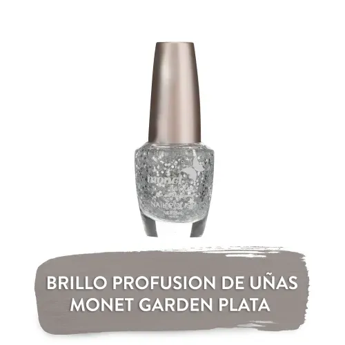 Brillo Profusion De Unas Color Plata 86