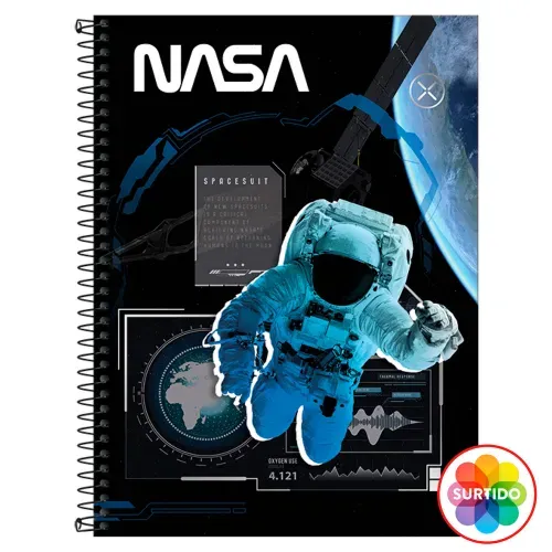 Cuaderno Tilibra Td Nasa 80 Hojas