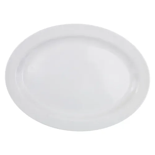 Plato Best Melamine Ovalado Pequeño Blanco