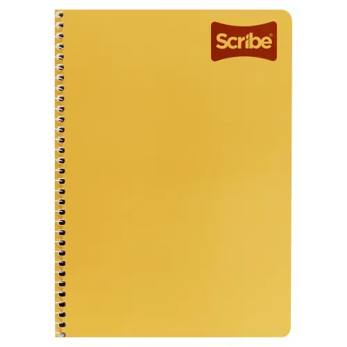 Cuaderno rayado Scribe dorado