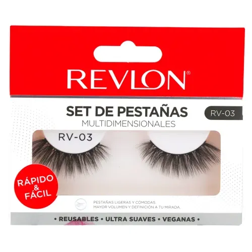 Accesorio Revlon Pestañas 1 Par Modelo 03 - 2 g