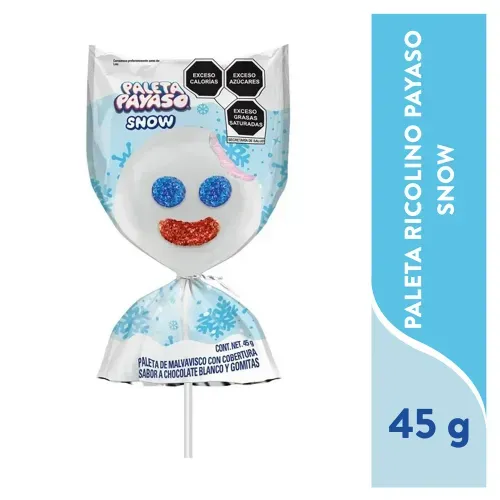 Paleta Ricolino Payaso Snow 45g