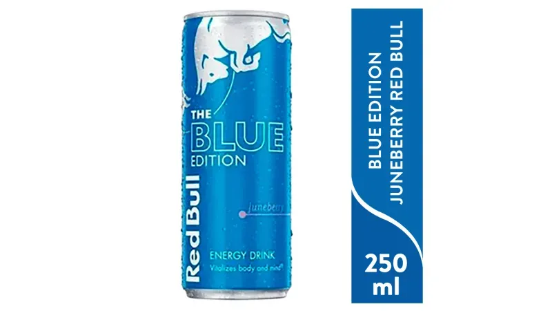 Red Bull Blue Edition Juneberry 250ml - Masxmenos | Costa Rica