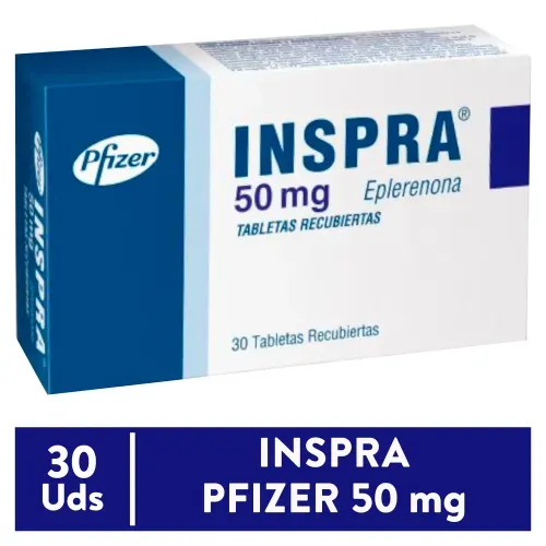 Inspra 50mg x 30 Tabs