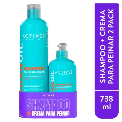 Duo Sh 16oz Y Cpp 9oz Argan 740ml