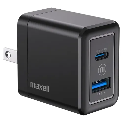 Cargador De Pared 65w Maxell 2 Puertos