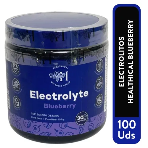 Electrolitos Healthical Blueberry 150 g