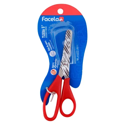Facela Tijera Escolar En Blister