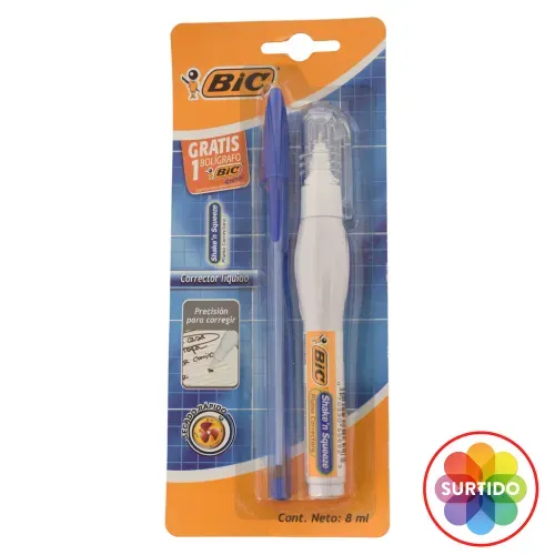 Corrector Bic Shaken Squeeze