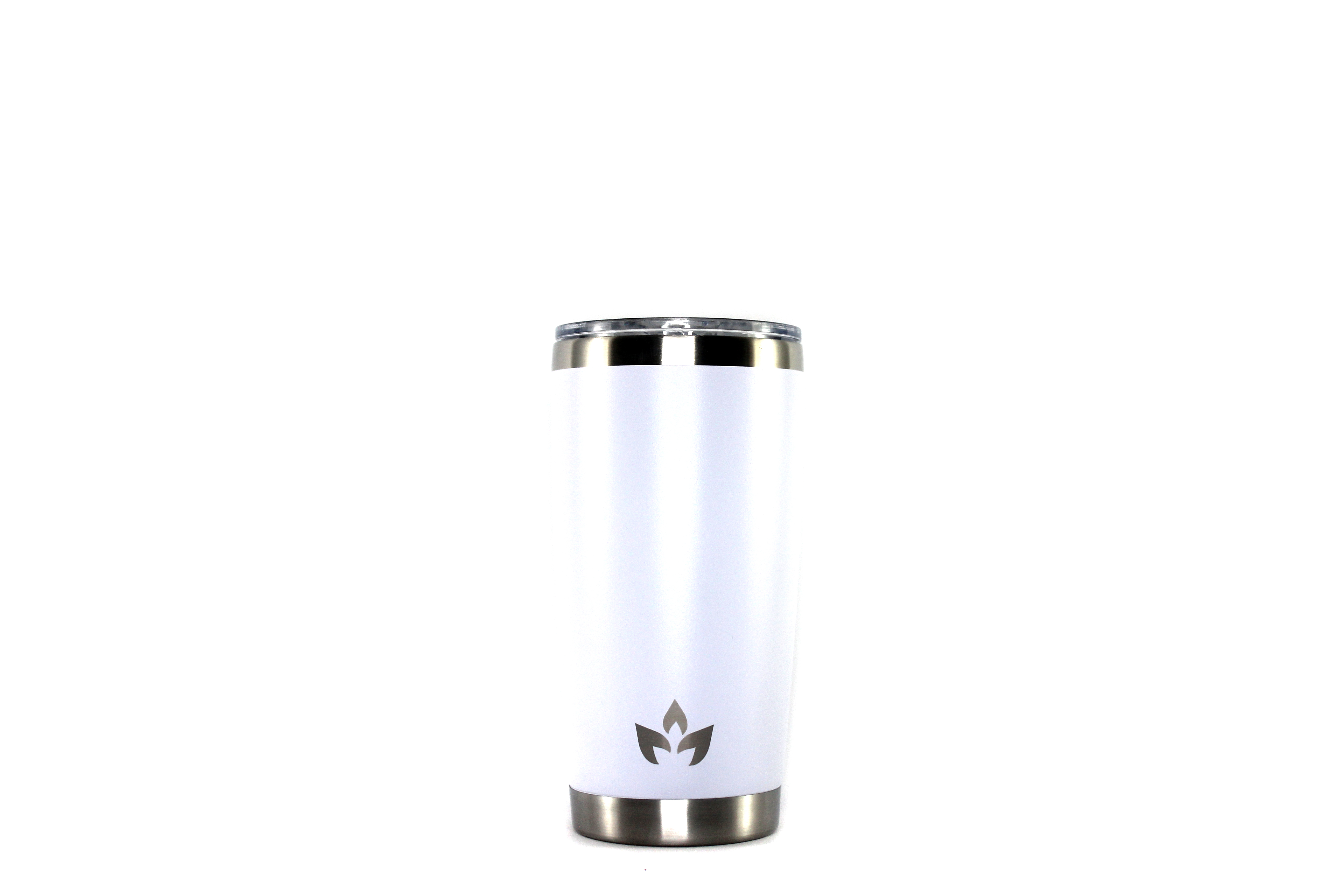 Vaso insulado Earthy color blanco 591 ml