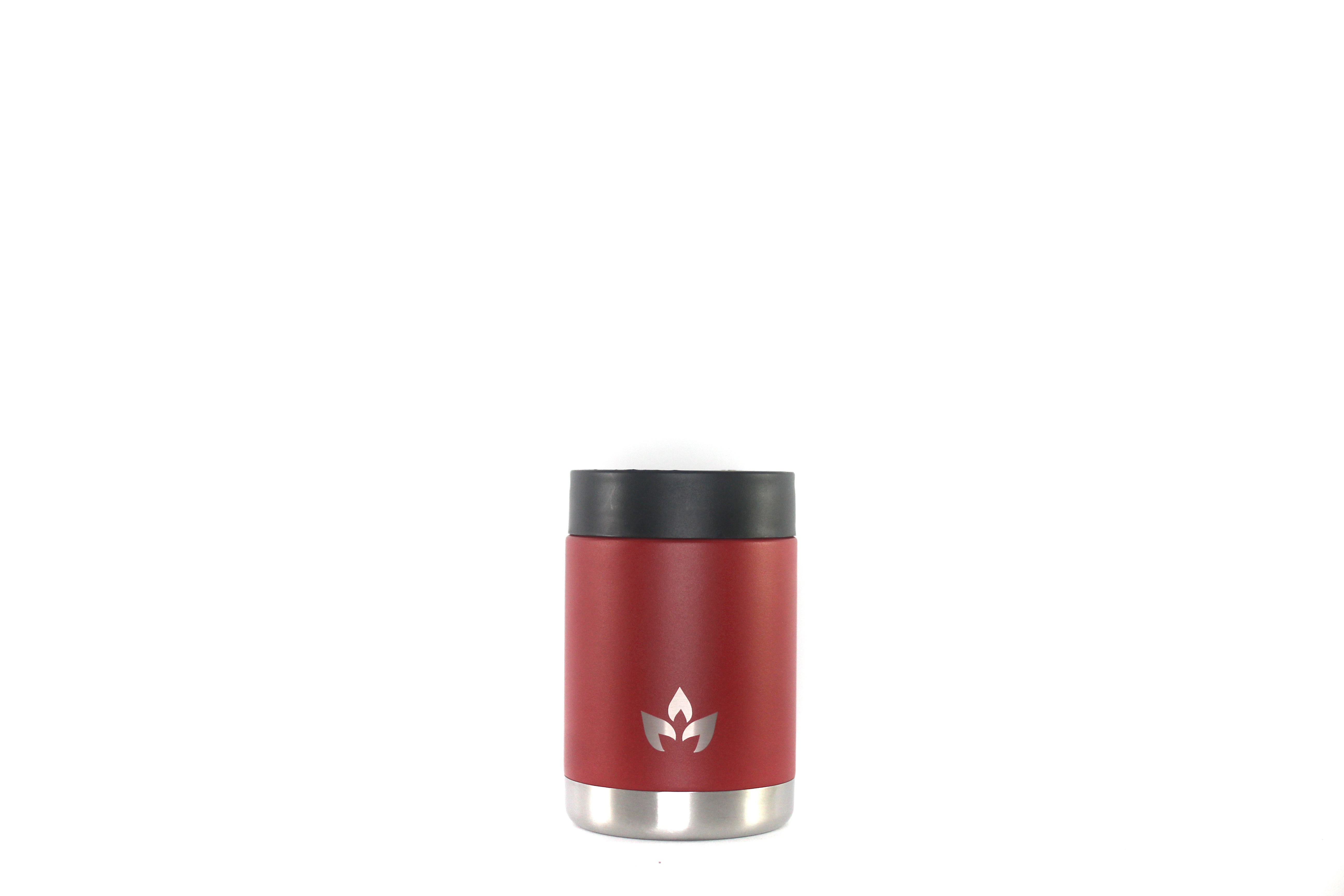 Contenedor de latas-botellas Earthy color rojo