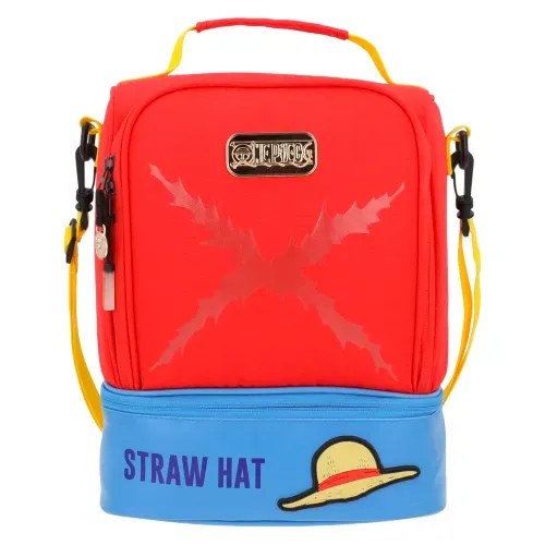 Lonchera One Piece Rojo Azul Manga