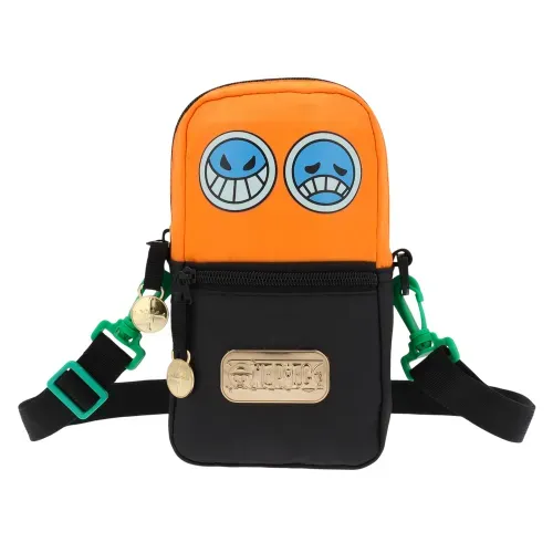Cartuchera Naruto Naranja y Negro Manga