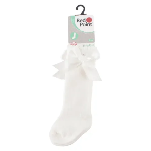 Calcetin Bebe Lazo Blanco 645 0 1