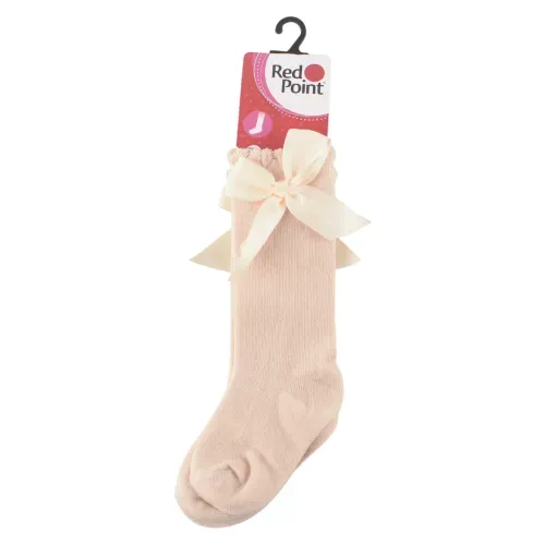 Calcetin Bebe Lazo Beige 645 3 5