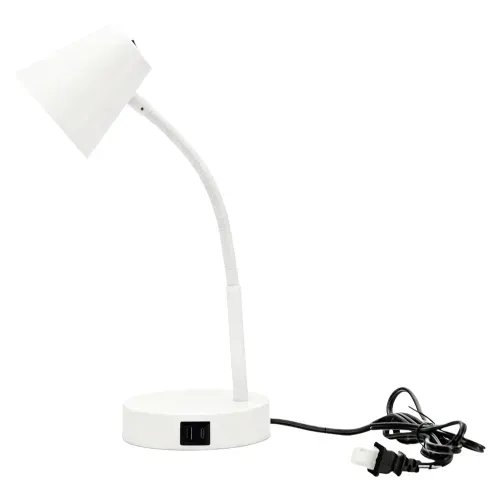 Ms Lampara Escrito Led Blanc Puertoc Usb