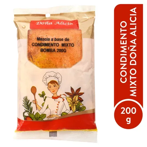 Condimento Doña Alicia mixto - 200 g