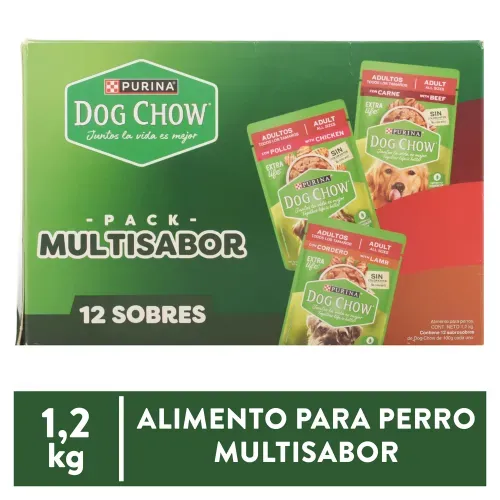 12pack Dog Chow Wet 1200gr