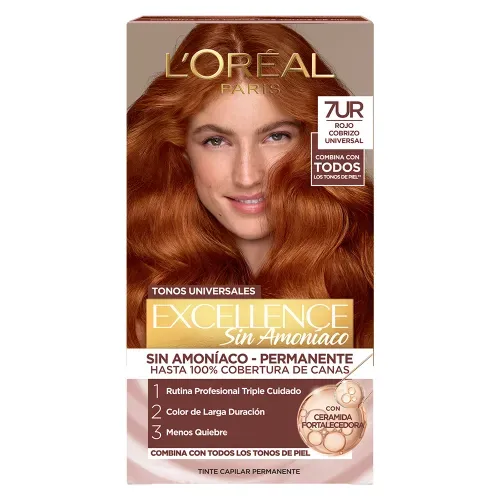 Tinte Excellence Cobrizo 7ur 1ea