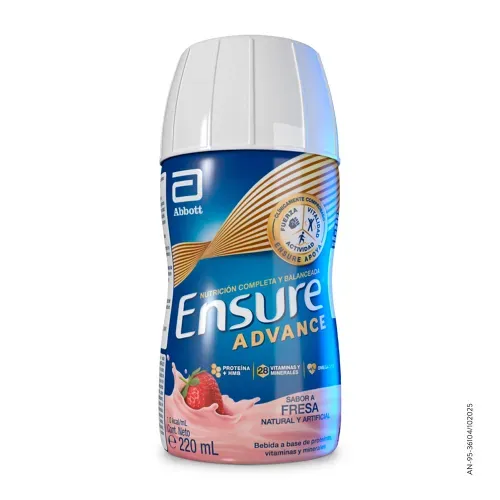 Fórmula Nutricional Ensure® Advance Sabor Fresa - 220ml