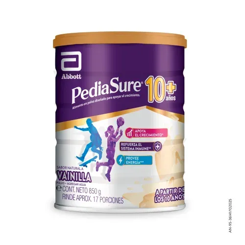 Suplemento Alimenticio Pediasure vainilla 10+- 850 g