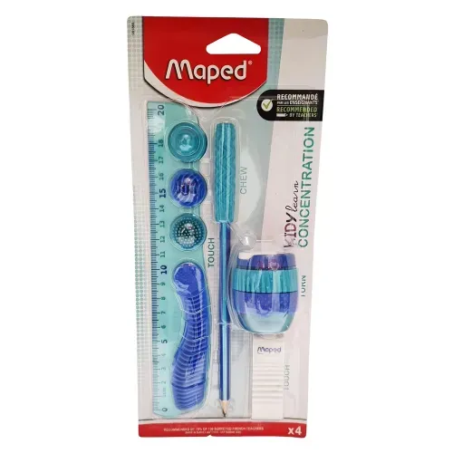 Set Escrit Maped Learn Concentracion 4pz