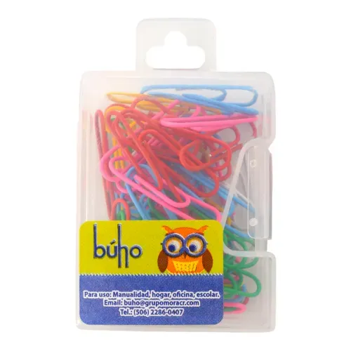 Clip Buho N1 33mm Color Plast Cj50