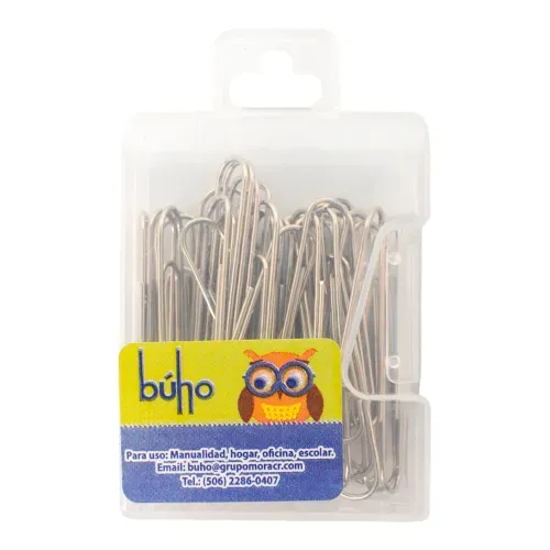 Clip Buho Jumbo Niq Plast Cj30