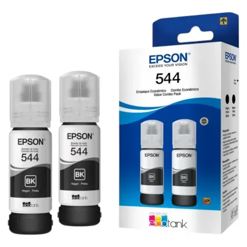 T544 Tinta Epson Dual Pack Negro