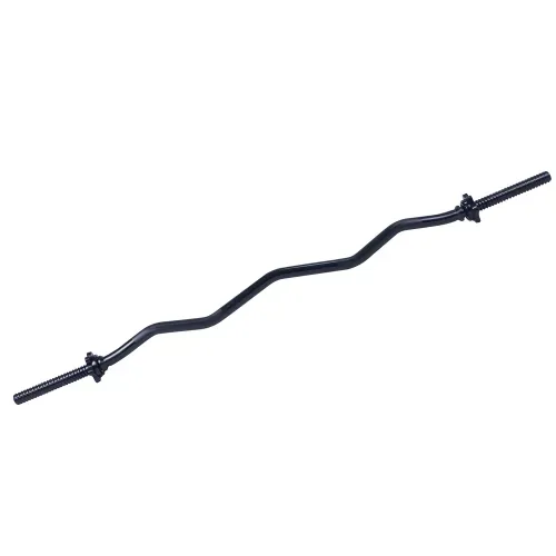 Barra Athletic Works curva para discos - 25 mm