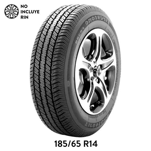 Llanta para auto Firestone, medidas: 185/65 Rin 14