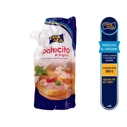Patecito Cinta Azul Original Doypack - 200 g