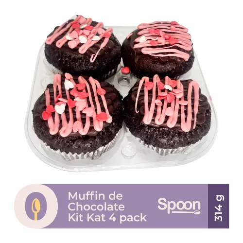 Muffin Spoon Chocolate Kitkat Caramel - 314 g