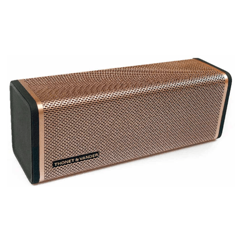 Parlante Thonet & Vander Frei Topp Bluetooth 24 W Sonido Estéreo Dorado HK096-03620
