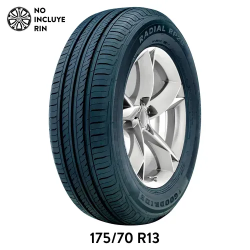 Llanta para auto Goodride, medidas: 175/70 Rin 13