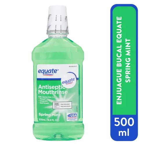 Enjuague Bucal Equate Spring Mint - 500ml