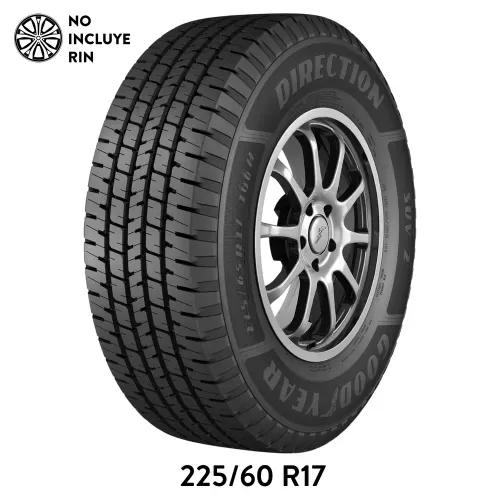 Llanta para auto Gooyear, medidas: 225/60 Rin 17