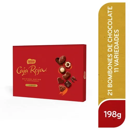 Bombones de Chocolate Nestlé Caja Roja  - 198 g