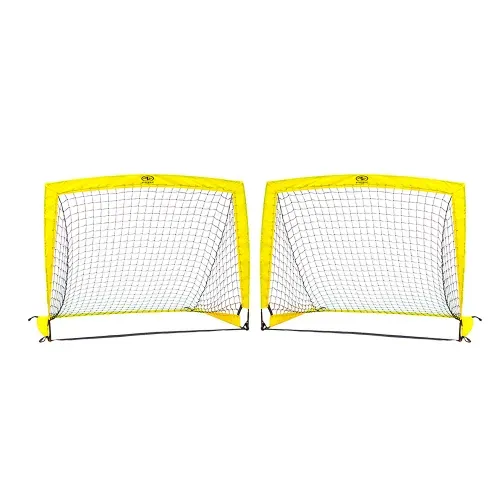 Portería de fútbol Athletic Works cuadrada plegable