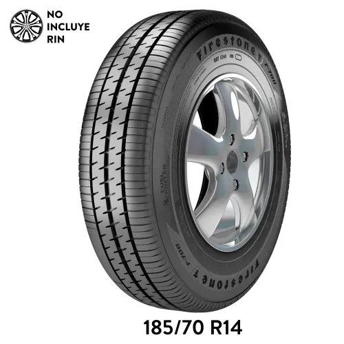 Llanta para auto Firestone, medidas: 185/70 Rin 14