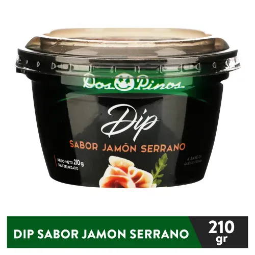 Dip Dos Pinos Sabor Jamón Serrano - 210g