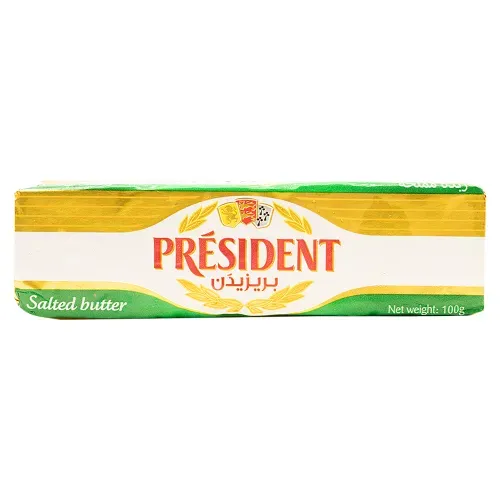 Mantequilla President Con Sal - 100 g