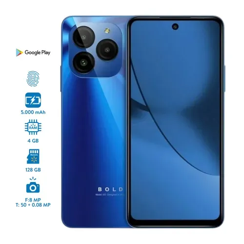 Celular Blu K12 4GB RAM 128GB de almacenamiento