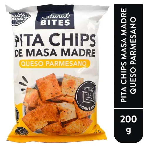 Nat Bites Pita Parmesano 200gr